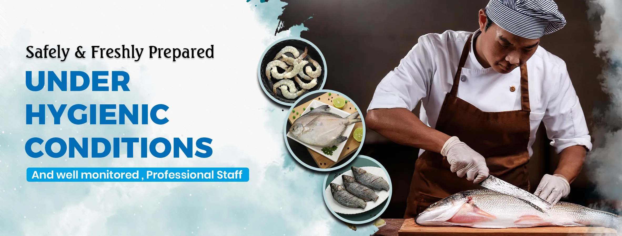 Wide Variety of Fresh and Frozen Fish - Fisheaz Banner