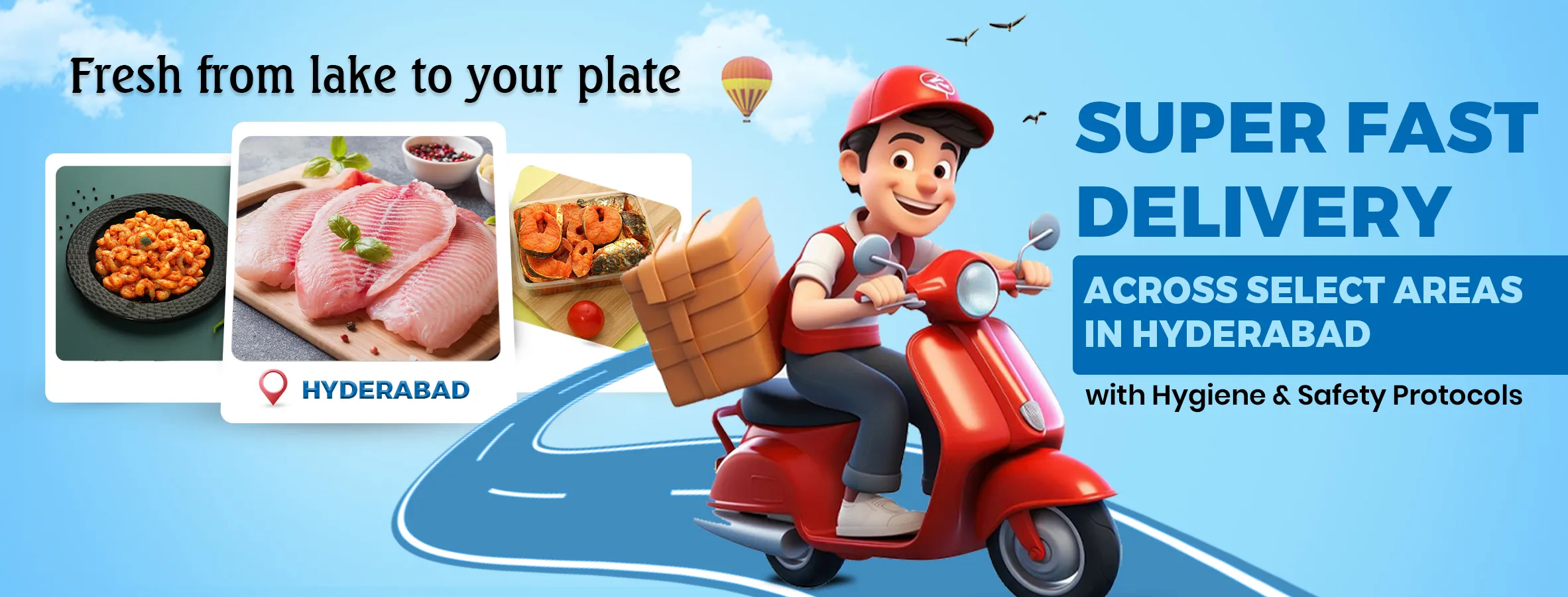 Premium Quality Fish at Best Prices - Fisheaz Banner